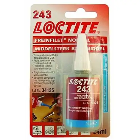 LOCTITE - 243 Frein Filet Moyen 24mL - Gamme PRO - 1370559 1 LOCTITE - 243 Frein Filet Moyen 24mL - Gamme PRO - 1370559