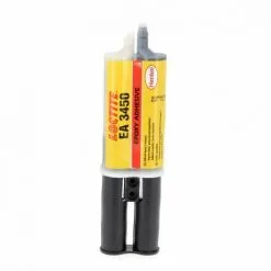 Epoxie Bicomposant Gris Poxymatic Acier Loctite EA 3450 Seringue 25mL
