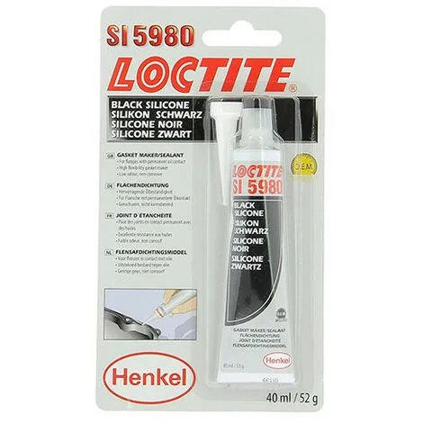Silicone Noir 40 Ml - Loctite 2 Silicone Noir 40 Ml - Loctite – Image 2