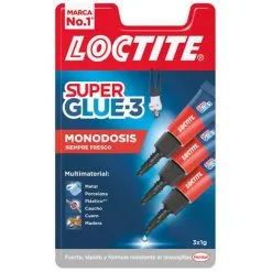 Loctite Mini Trio 3 X 1g. 2640065 Super Glue