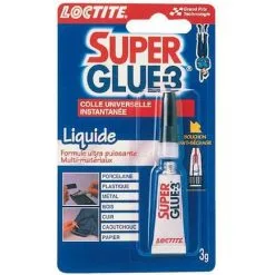 LOCTITE Super Glue 3 Liquide 3g