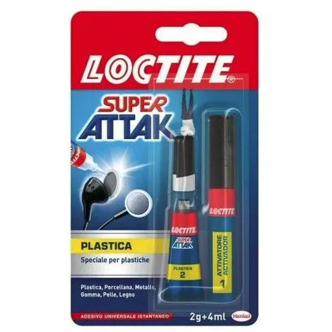 Super Attack Loctite 2632283 - Spécial Pour Les Plastiques 1 Super Attack Loctite 2632283 - Spécial Pour Les Plastiques