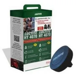 LOCTITE Adhésif De Réparation Hybride HY4070 Seringue De 11 Grammes Et 4 Canules Kit De 2 Boîtes Avec Support Téléphone