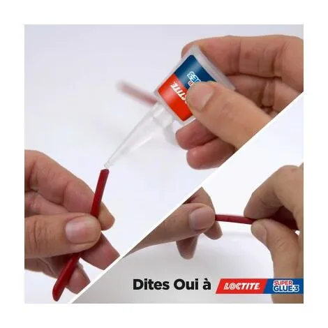 Loctite Super Glue-3 Précision, Colle Forte Pour Réparations Précises, Colle Liquide Tous Matériaux, Colle Transparente à Séchage Rapide, Flacon 5 G 3 Loctite Super Glue-3 Précision, Colle Forte Pour Réparations Précises, Colle Liquide Tous Matériaux, Colle Transparente à Séchage Rapide, Flacon 5 G – Image 3