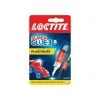 Loctite Super Glue-3 Spécial Plastiques, Colle Forte Pour Tout Plastique, Colle Transparente à Séchage Immédiat, Tube De Colle 2 G Et Stylo Activateur 4 Ml