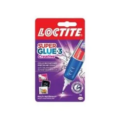 Loctite Super Glue-3 Creative, Colle Instantanée Sous Forme De Stylo Pour Applications Précises, Gel Superglue, Réajustable Et Ne Coulant Pas, Colle Universelle De 3 G