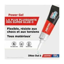 Loctite Super Glue-3 Power Gel Control, Colle Instantanée Surpuissante Avec Débit Contrôlé, Colle Universelle Pour La Plupart Des Matériaux, Colle Gel Dans Un Flacon Anti-choc 3 G 6 Loctite Super Glue-3 Power Gel Control, Colle Instantanée Surpuissante Avec Débit Contrôlé, Colle Universelle Pour La Plupart Des Matériaux, Colle Gel Dans Un Flacon Anti-choc 3 G -LOCTITE Soldes Magasin 57597655 3 1