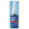 Colle Super Glue Instantanée Loctite 480 - Liquide - Bouteille - 20g - Noir