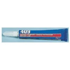 Colle Super Glue Instantanée Loctite 409 - Gel - Tube - 20g - Transparent