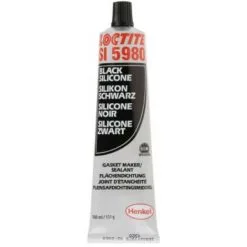 Mastic Silicone Loctite SI 5980 - Pâte - Tube - 100ml - Noir