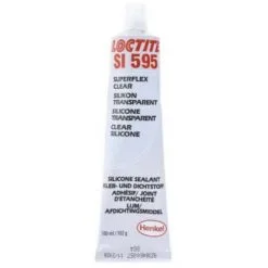 Mastic Silicone Loctite SI 595 - Pâte - Tube - 100ml - Transparent