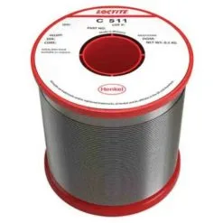 Bobine De Fil à Souder Loctite 511 - Etain 96.5% Argent 3% Cuivre 0.5% - ø 1mm - 0.5kg