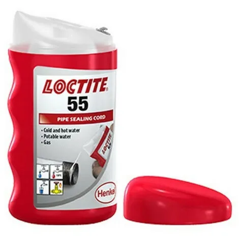 Fil D'etancheite (ptfe) Loctite 55 Pour Filetages 160 Mètres 2 Fil D'etancheite (ptfe) Loctite 55 Pour Filetages 160 Mètres – Image 2