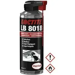 Super Puissant Degrippant Pro Lubrifiant Loctite Lb 8018