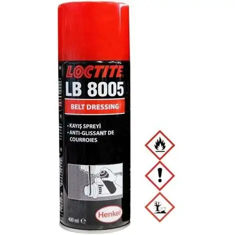 LOCTITE 8005 ANTI GLISSANT ADHERANT ANTI PATINAGE COURROIE 400 Ml 2 LOCTITE 8005 ANTI GLISSANT ADHERANT ANTI PATINAGE COURROIE 400 Ml – Image 2